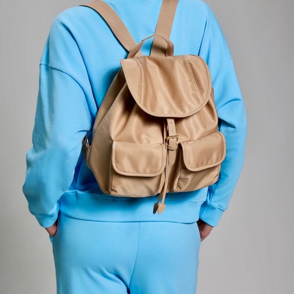 Year of Ours Peach Drawstring Bag NWT main image 8
